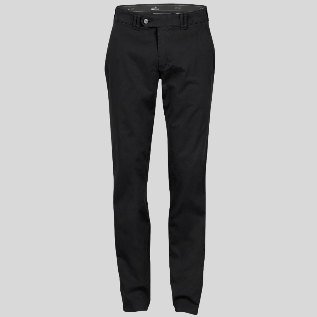 Club Of Comfort Denver Black Chinos Black