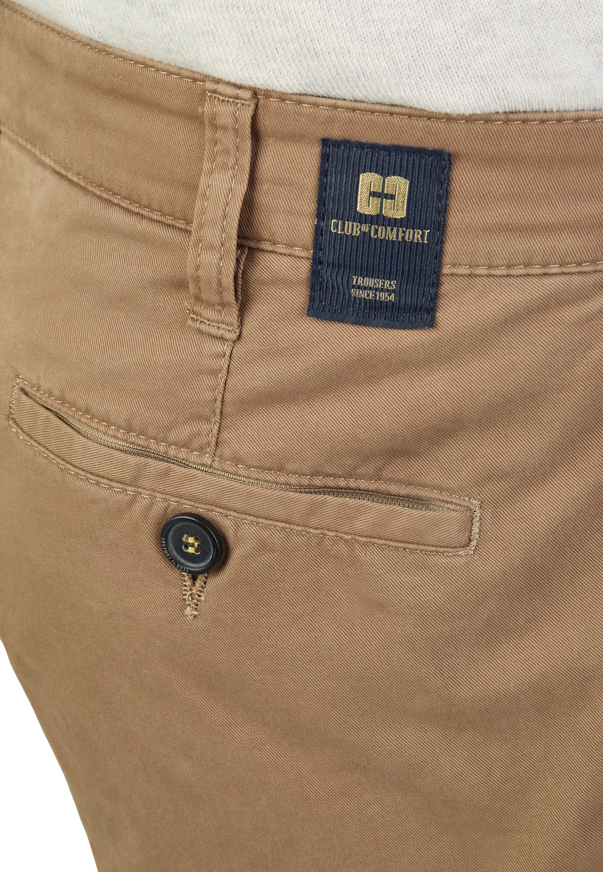 Club Of Comfort Denver Beige Chinos Beige