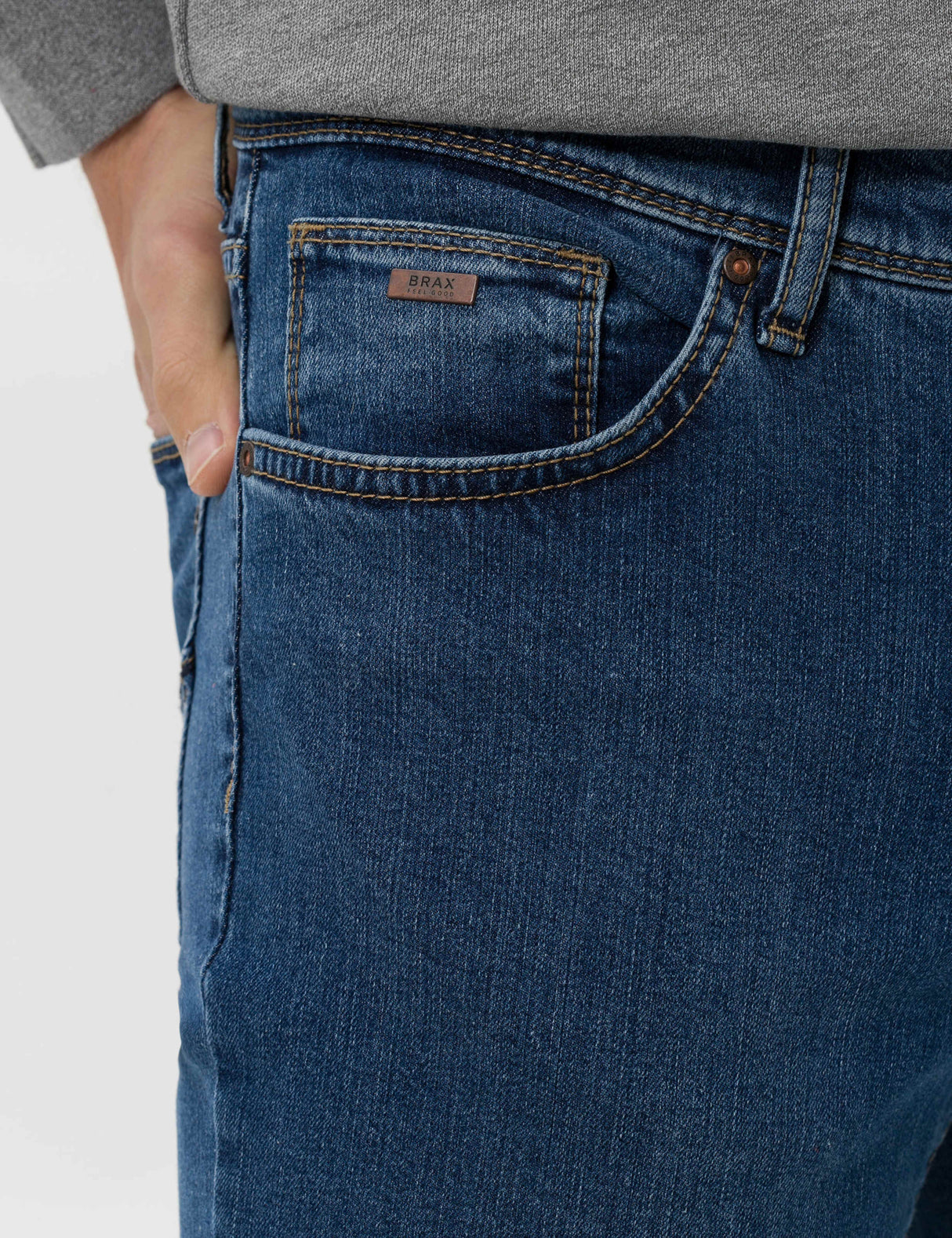 Brax X-Tall Cadiz Masterpiece Denim Blue Jeans