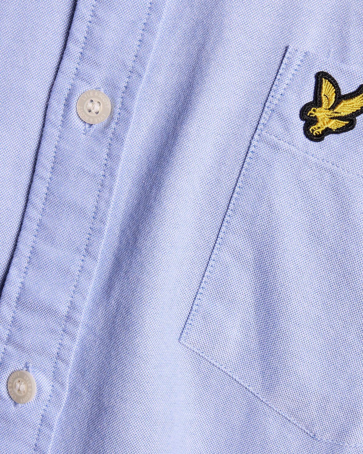 Lyle & Scott Oxford Riviera Blue Shirt Blue