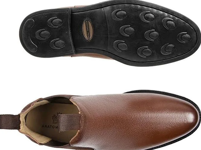 Anatomic Armandoleather Chelsea Chestnut Brown