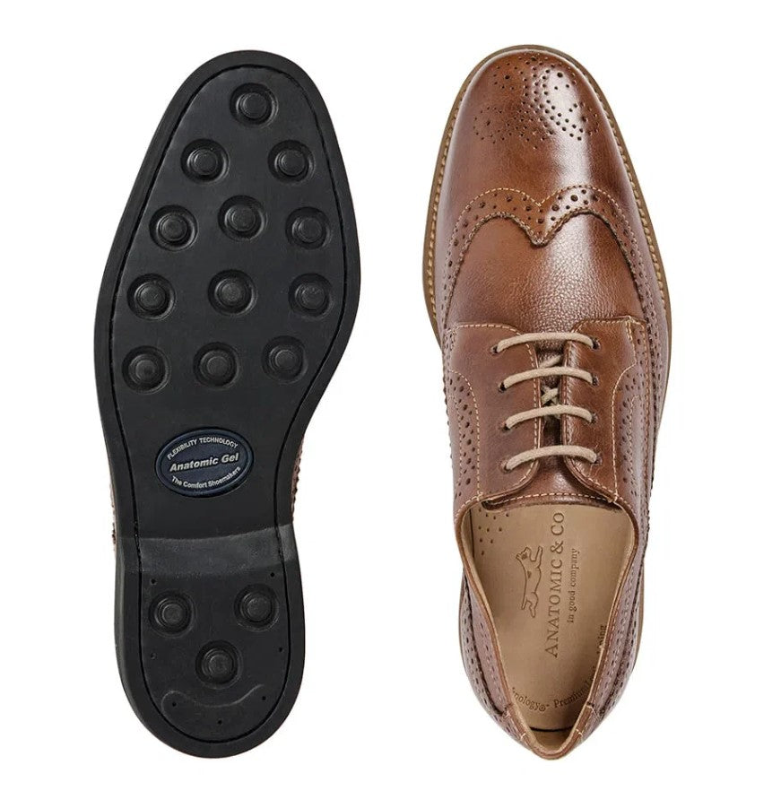 Anatomic Tucano Cedar Brogue Shoes Brown