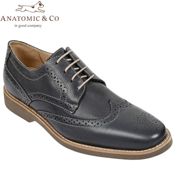 Anatomic Tucano Brogue Navy Shoes Navy