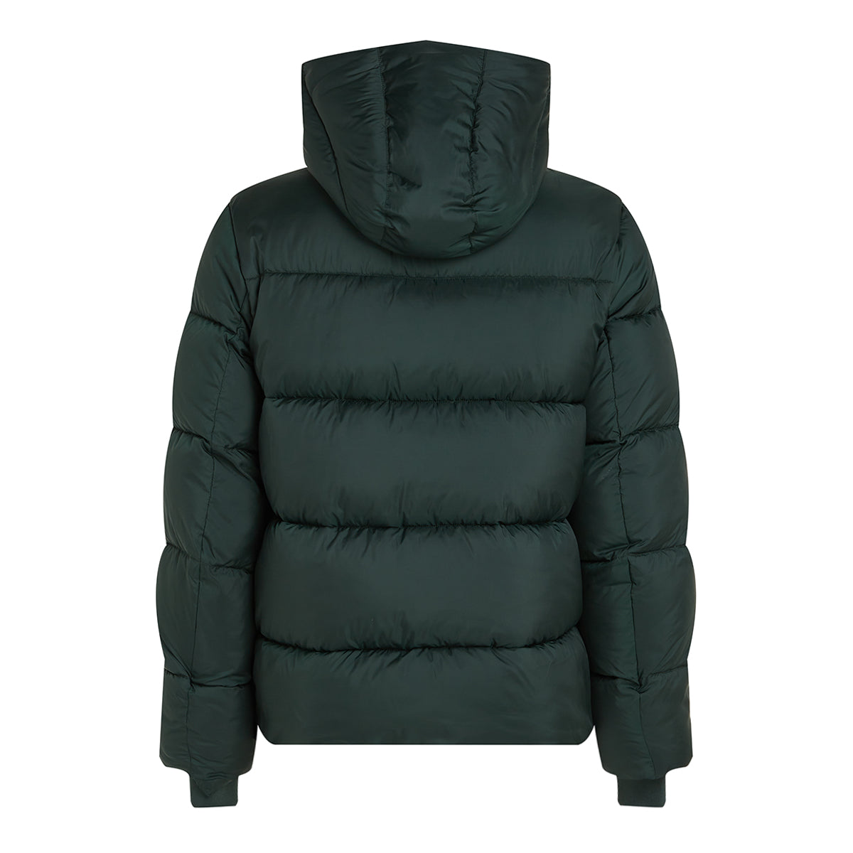 Calvin Klein Quilted Hood Green Jacket Green