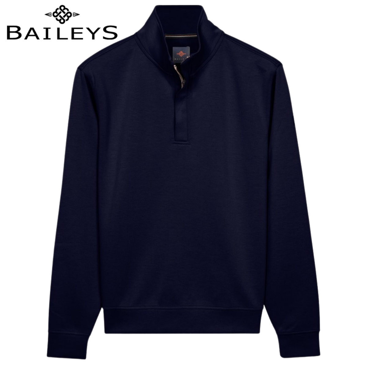 Baileys Quarter Zip Navy Pullover Navy