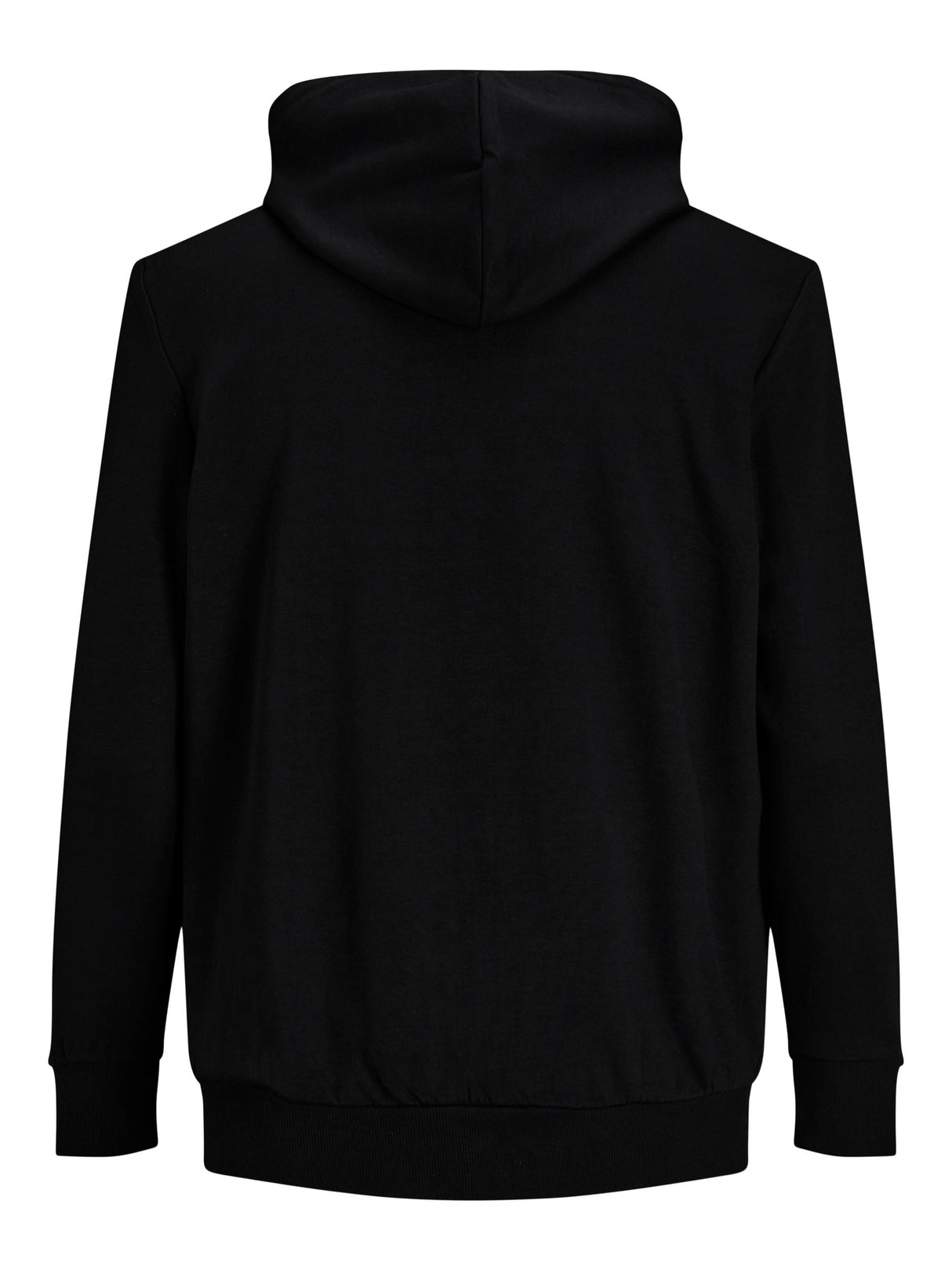 Jack & Jones Full Zip Black Sweat Hoody Black