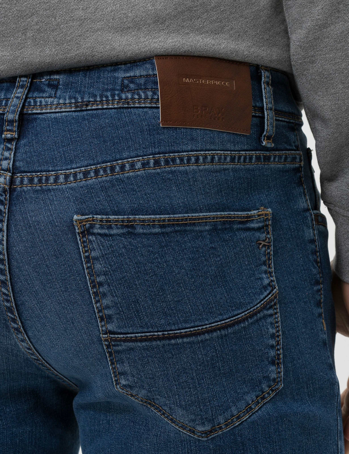 Brax Cadiz Masterpiece Denim Blue Jeans Blue