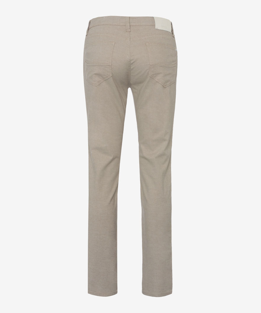 Brax Cooper Fancy Beige Trouser Beige