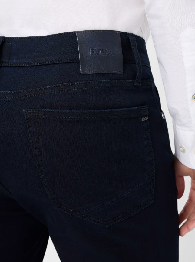 Brax X-Tall Chuck Blue Black Jeans Navy