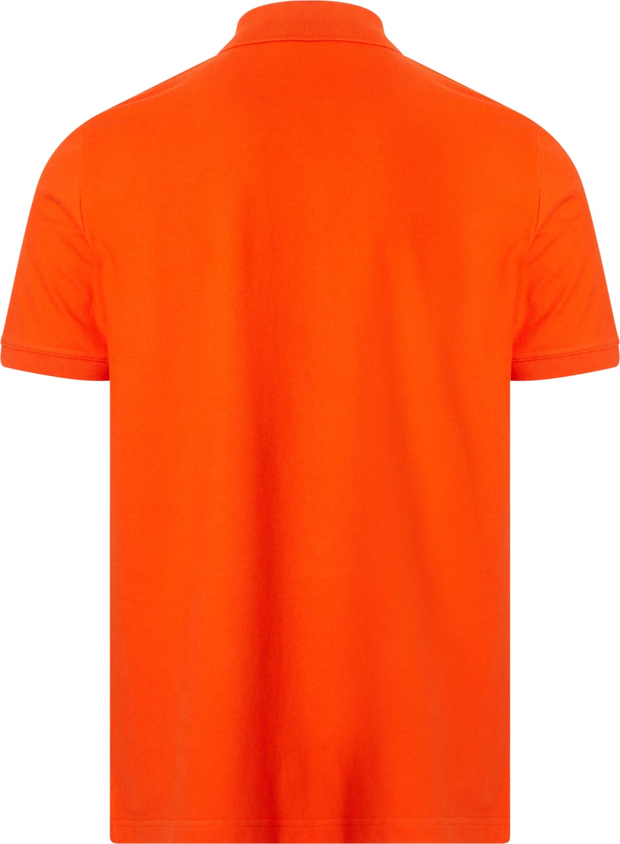 Calvin Klein Stretch Pique Orange Polo Orange