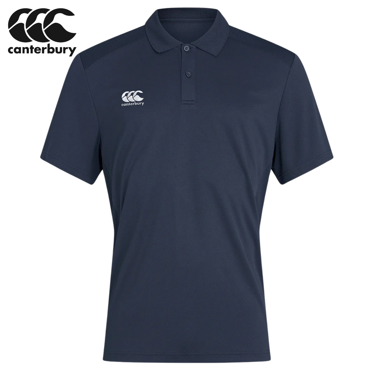 Canterbury Club Dry Navy Polo Shirt Navy