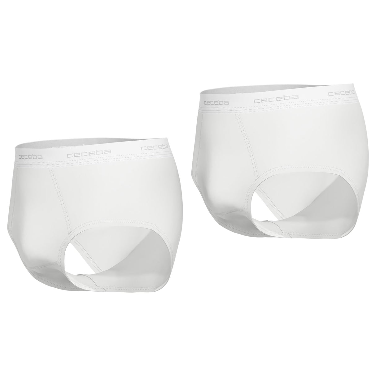 Ceceba 2-Pack White Stretch Briefs White