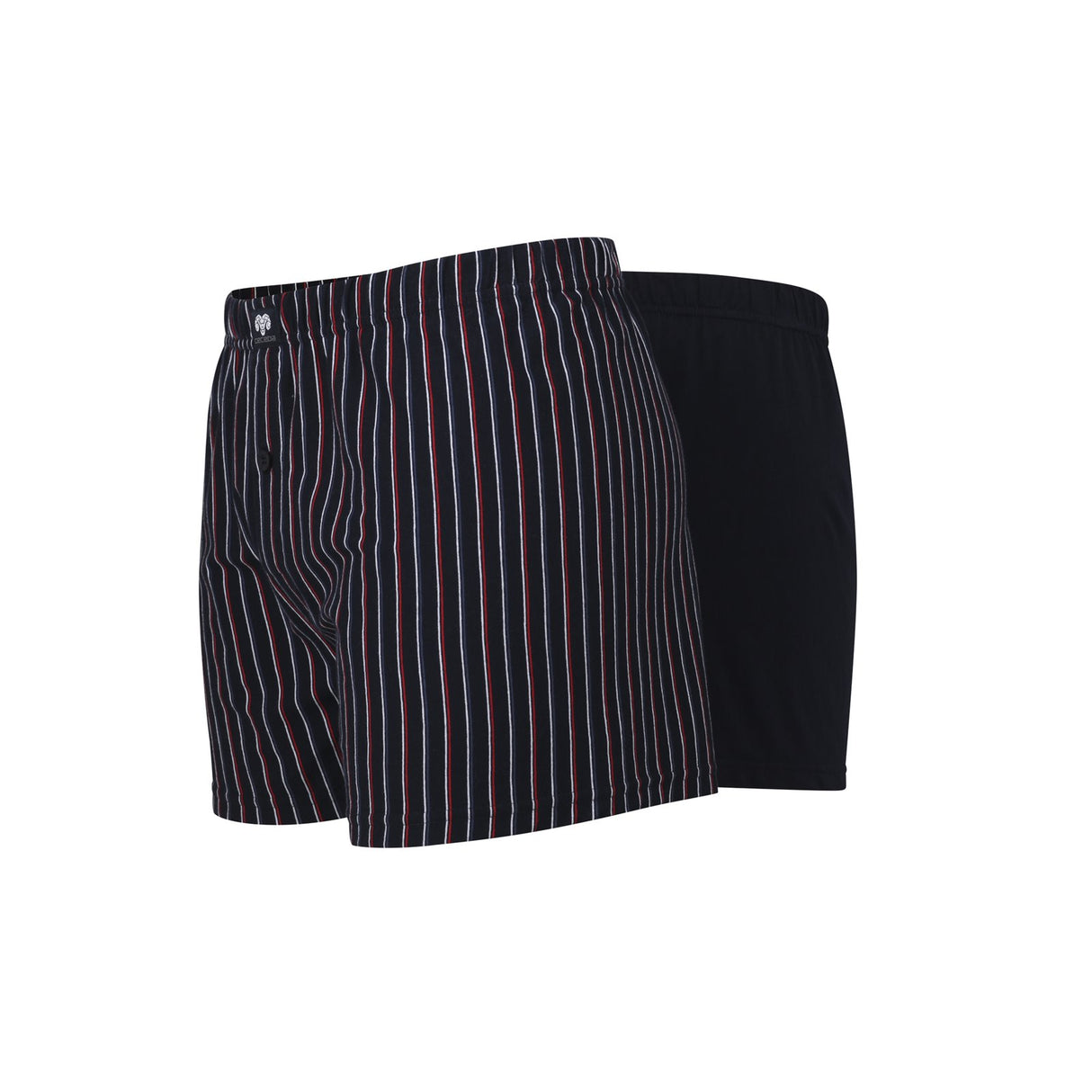 Ceceba Daytona 2-Pk Navy & Red Shorts Red
