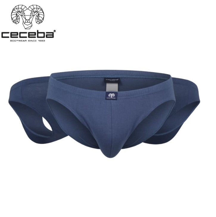 Ceceba 2-Pack Navy Sports Briefs Navy