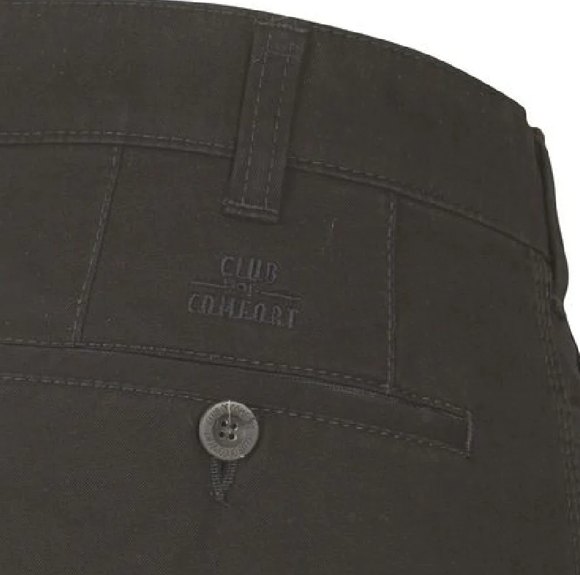 Club Of Comfort Denver Black Chinos Black