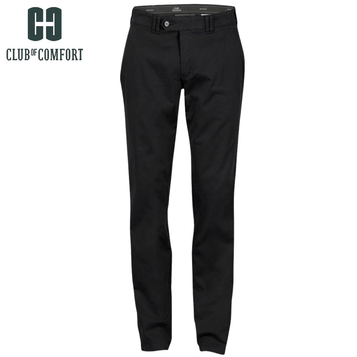 Club Of Comfort Denver Black Chinos Black