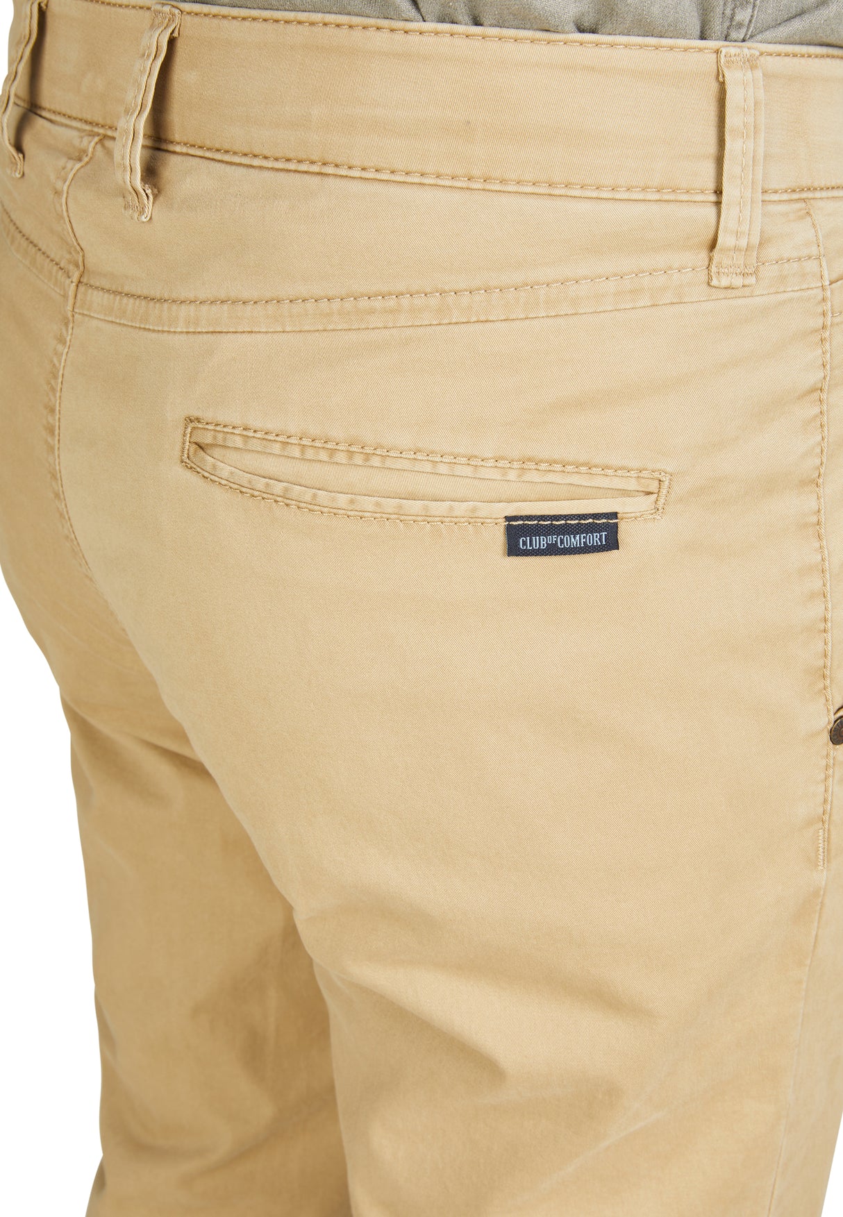 Club Of Comfort Denver Stretch Chinos Beige