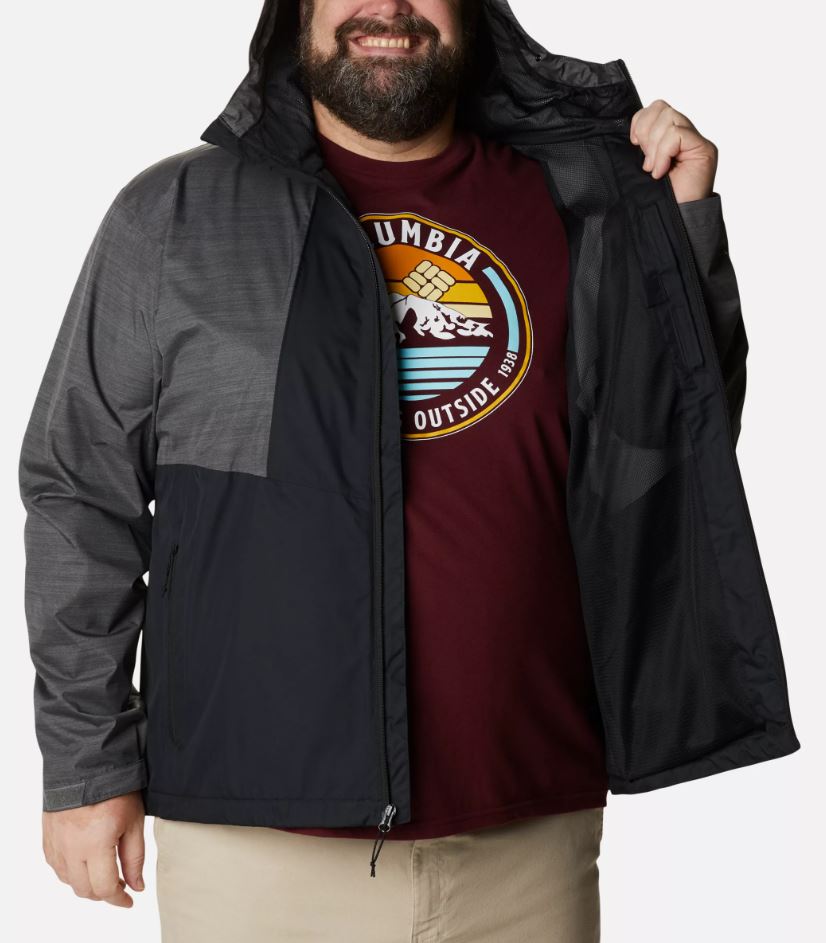 Columbia Inner Limits Black W.P. Jacket Grey