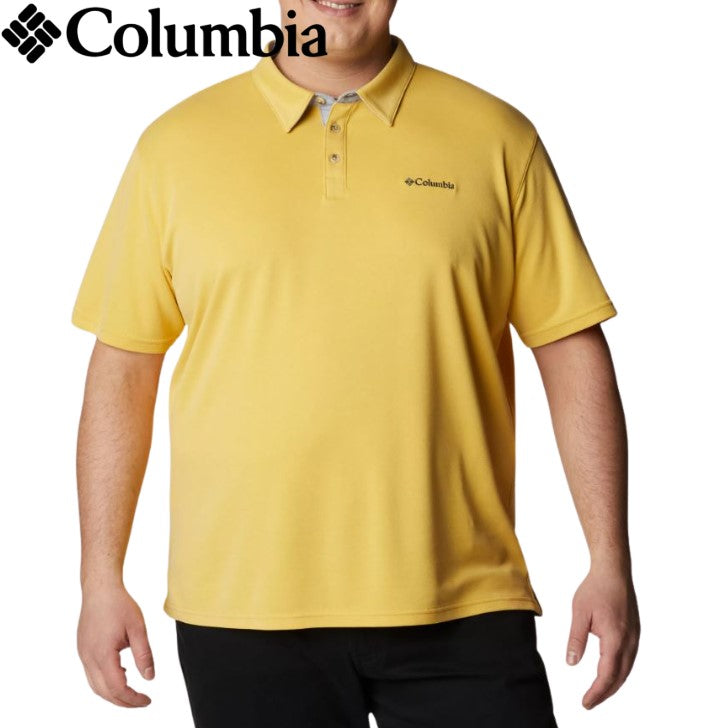 Columbia Nelson Point Gold Polo Shirt Gold