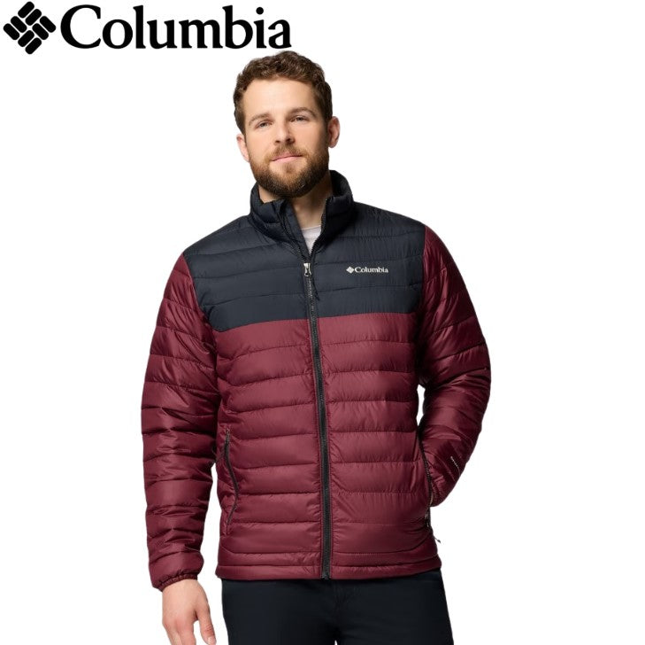 Columbia Powder Lite Rich Wine Jacket Wine