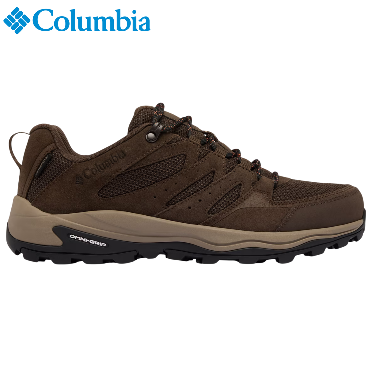 Columbia Redmond Waterproof Hiking Shoe Brown