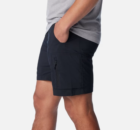 Columbia Silver Ridge Black Cargo Shorts Black