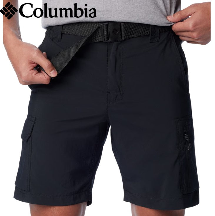 Columbia Silver Ridge Black Cargo Shorts Black