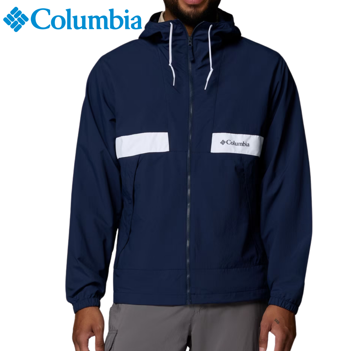 Columbia Spire Valley Hooded Jacket Navy