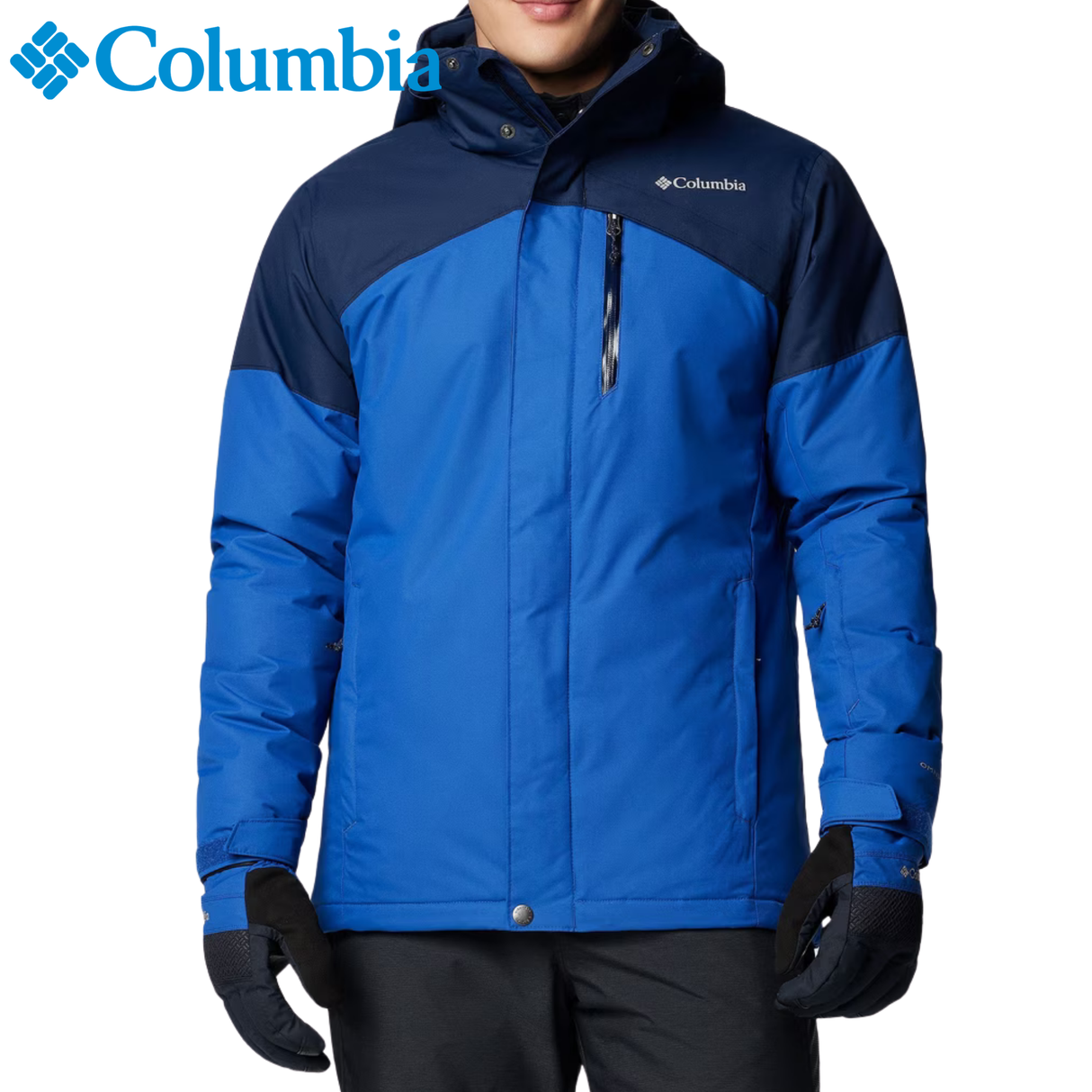 Columbia Last Tracks Blue Wp Jacket Blue