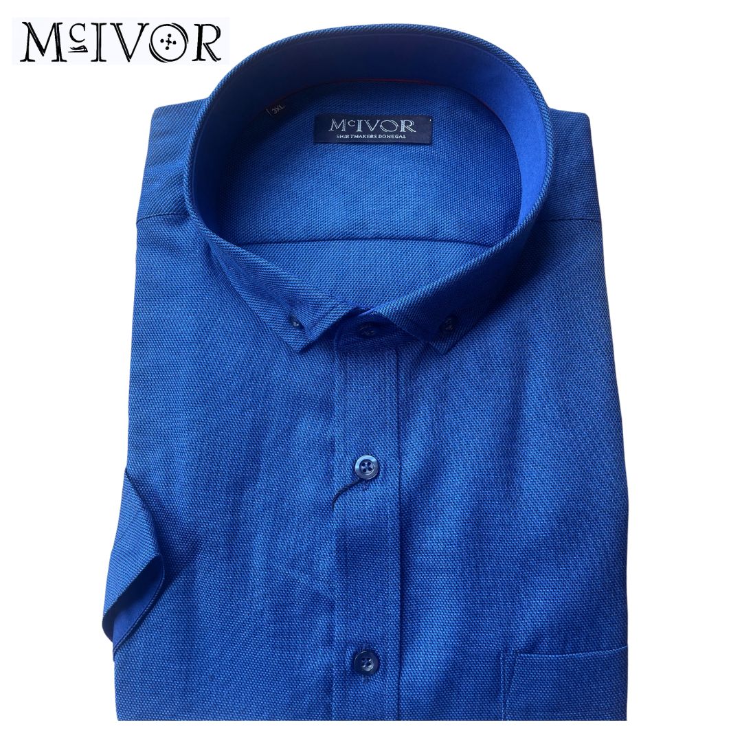 Mc Ivor Conan Navy Detail Shirt Navy