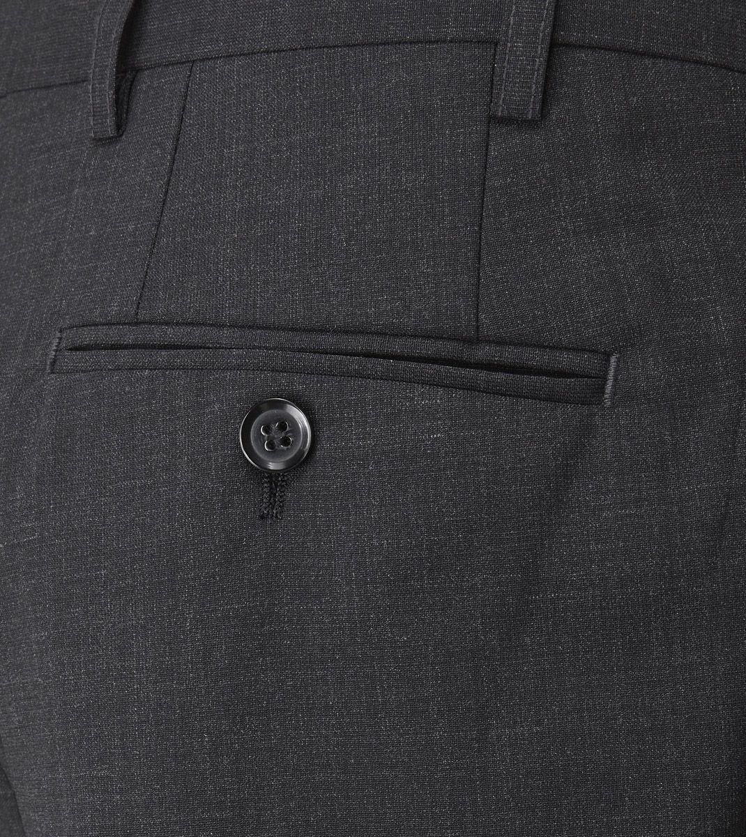 Skopes Darwin Grey Suit Trousers Charcoal