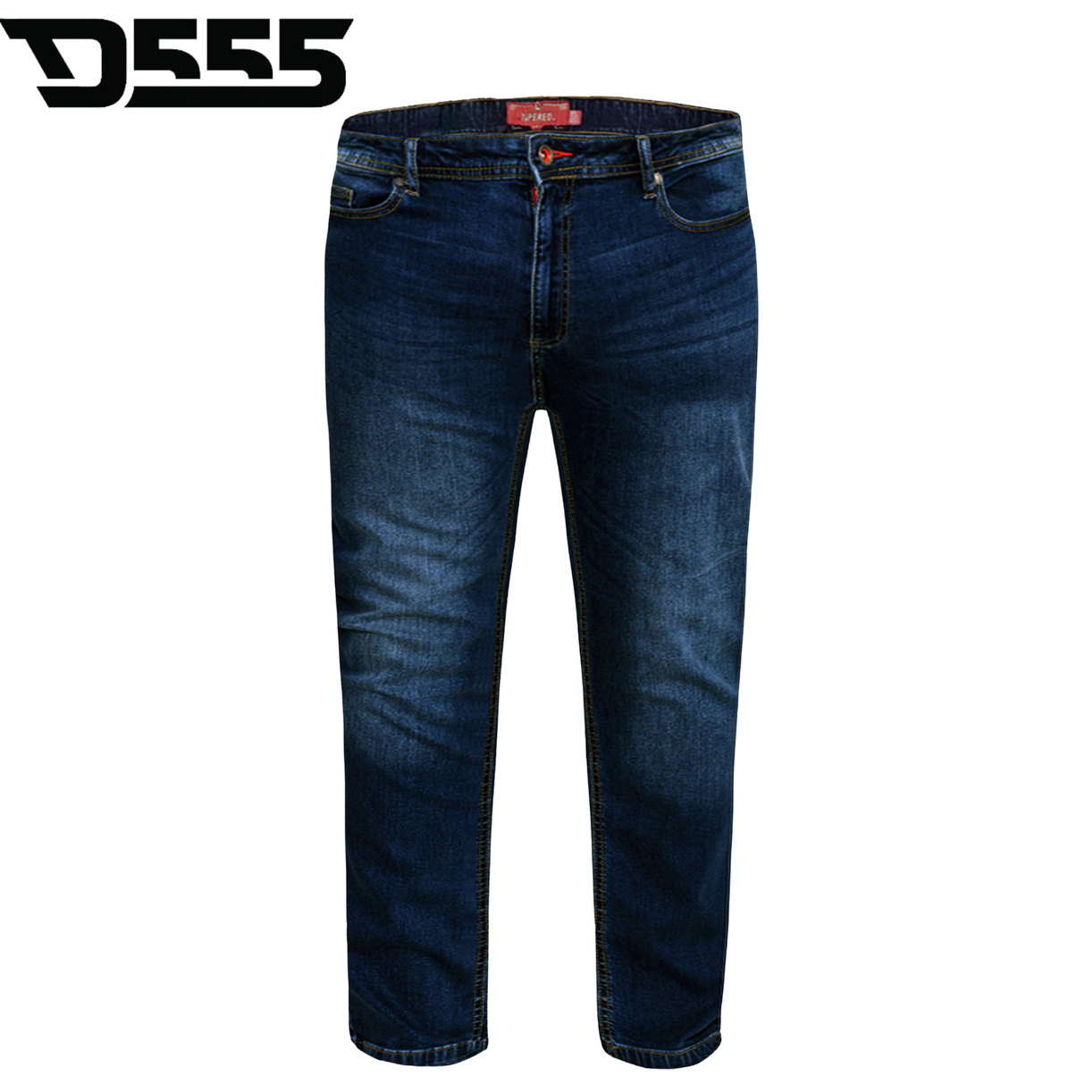 Duke Ambrose Blue Stretch Jeans Blue