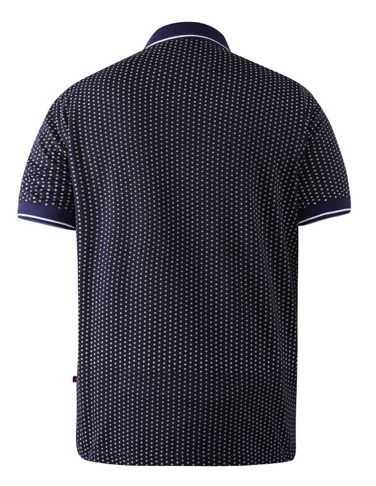 Duke X-Tall Battersea Navy Polo Shirt Navy