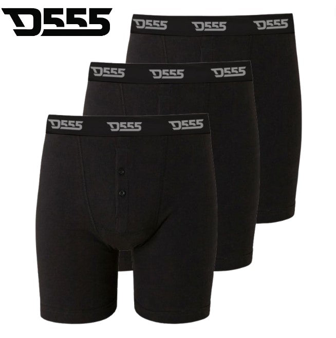 Duke Driver 3-Pack Black Trunks Black