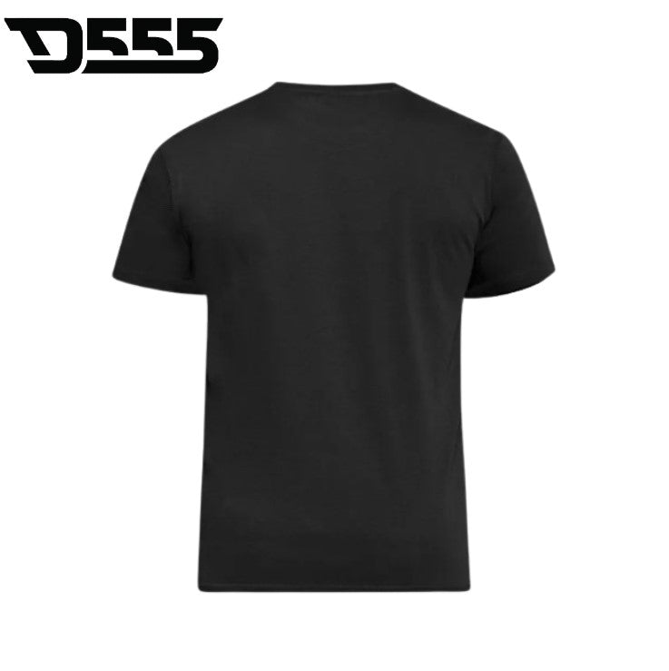 Duke Premium Weight Combed Cotton Tee Black