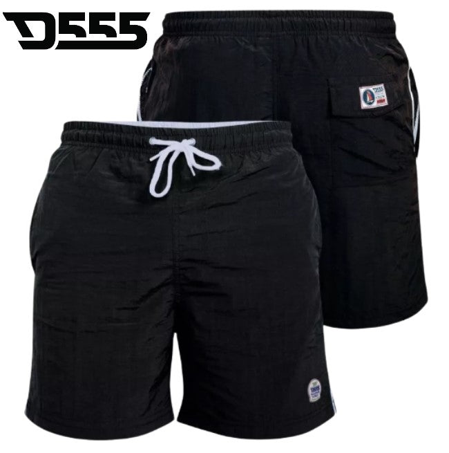 Duke Yarrow Black Swim Shorts Black