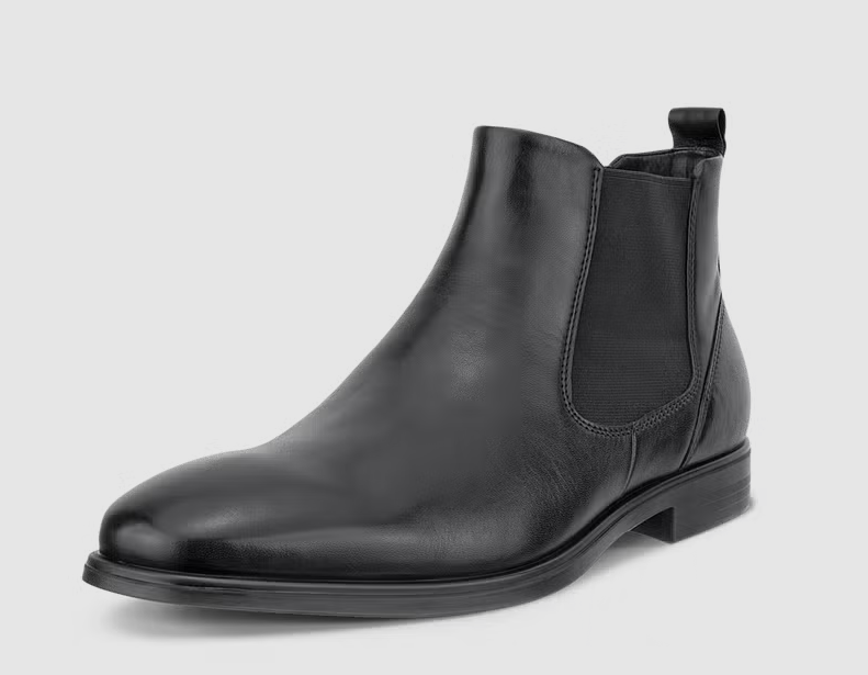 Ecco Melbourne Black Chelsea Boot Black