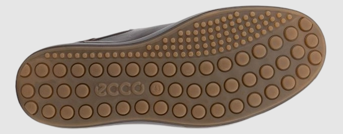 Ecco Soft 7 Leather Mocha Lace Shoe