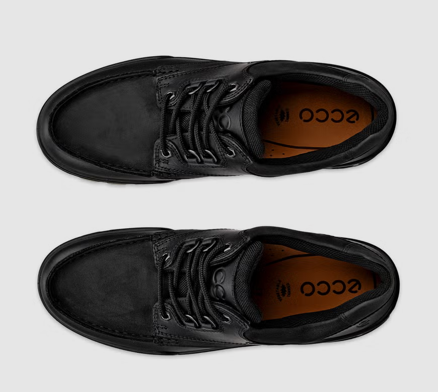 Ecco Track 25 Gore-Tex Black Laced Shoe Black