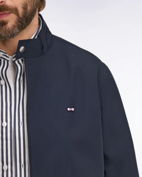 Eden Park Biker Navy Harrington Jacket Navy