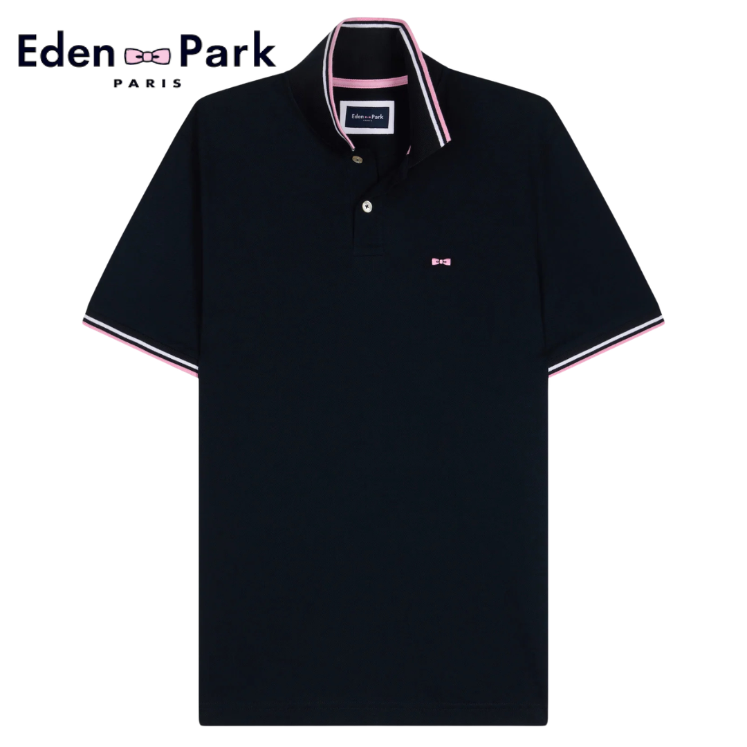 Eden Park Decal Navy Polo Navy