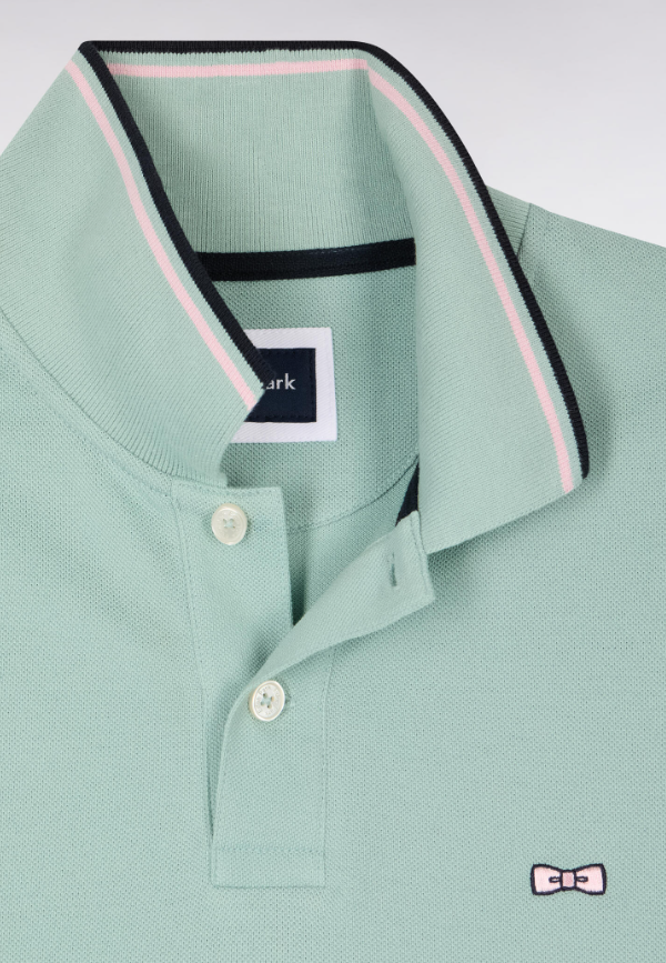Eden Park Decal Green Polo Green