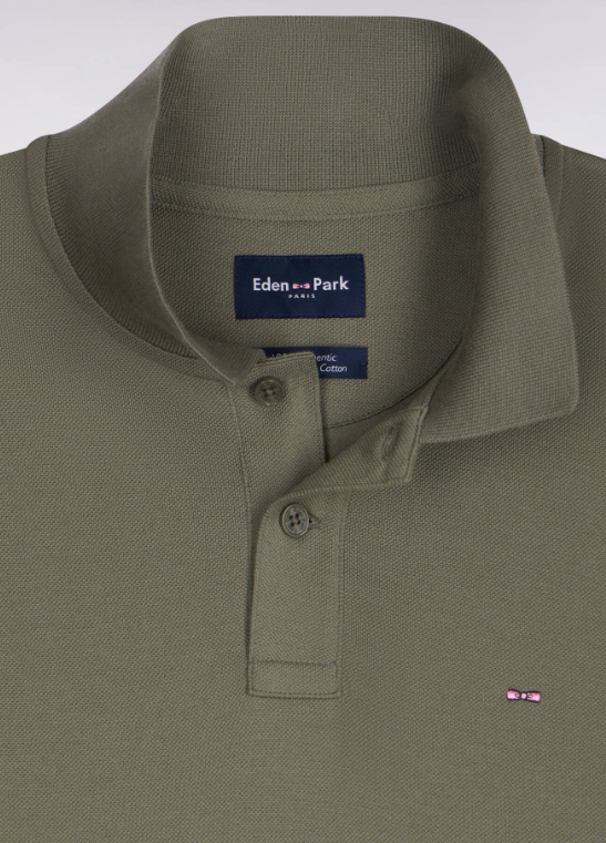 Eden Park Heady Green Polo Shirt Green