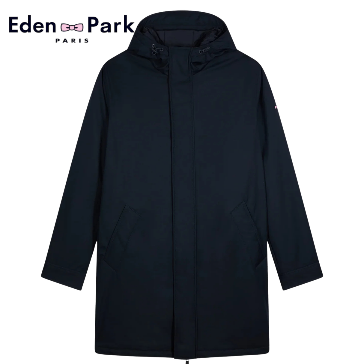 Eden Park Percy Navy Parka Jacket Navy