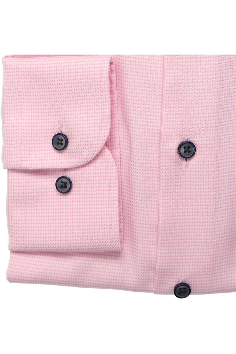 Eterna Pink Stitch Detail Shirt Pink