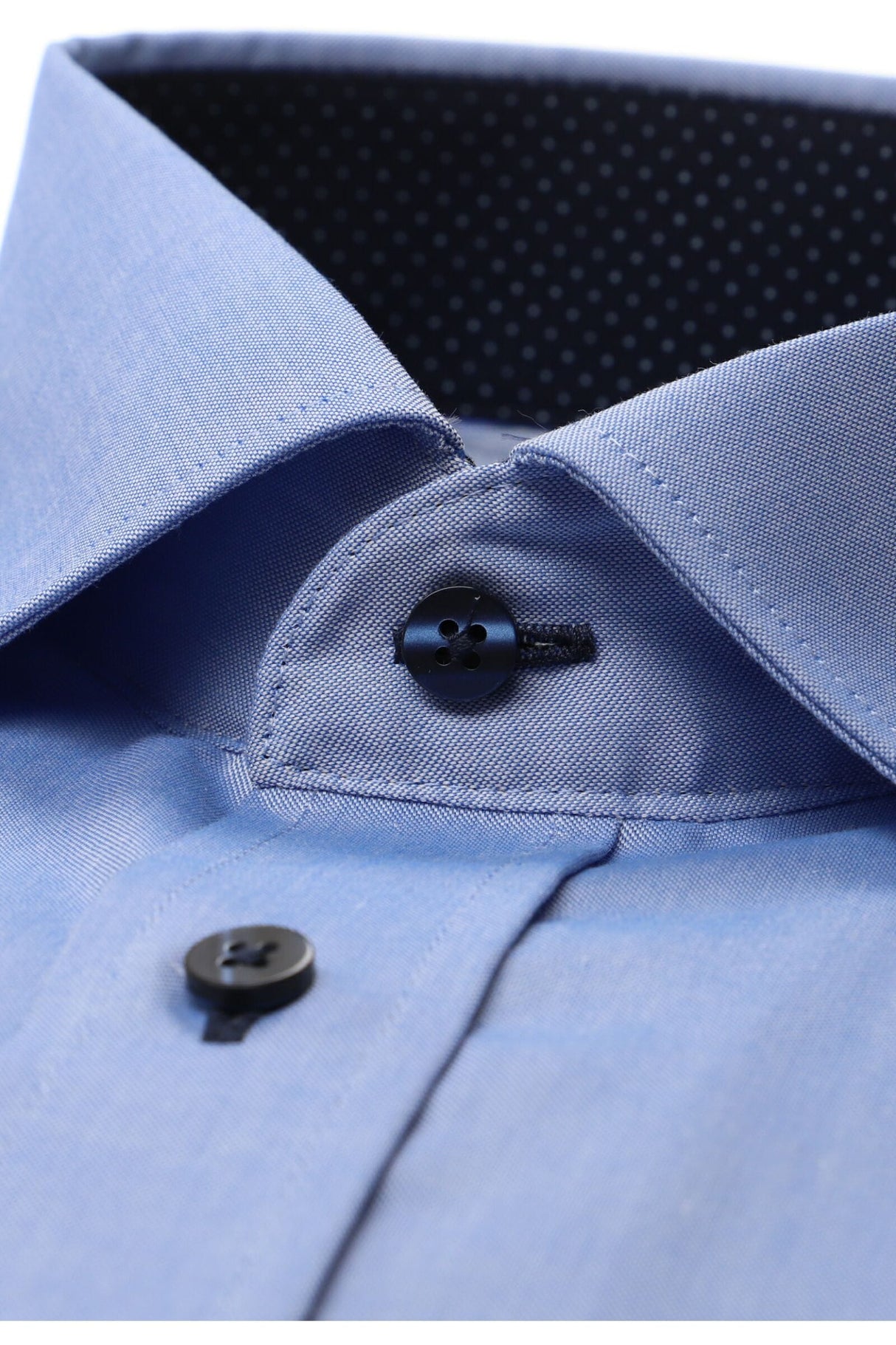 Eterna Blue With Navy Trim Shirt Blue