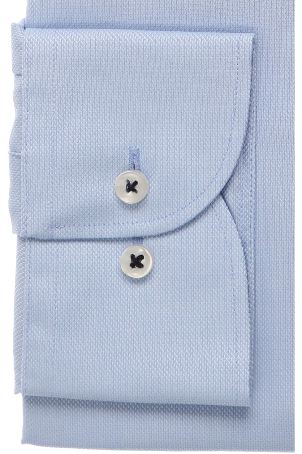 Eterna Light Blue Textured Formal Shirt Blue