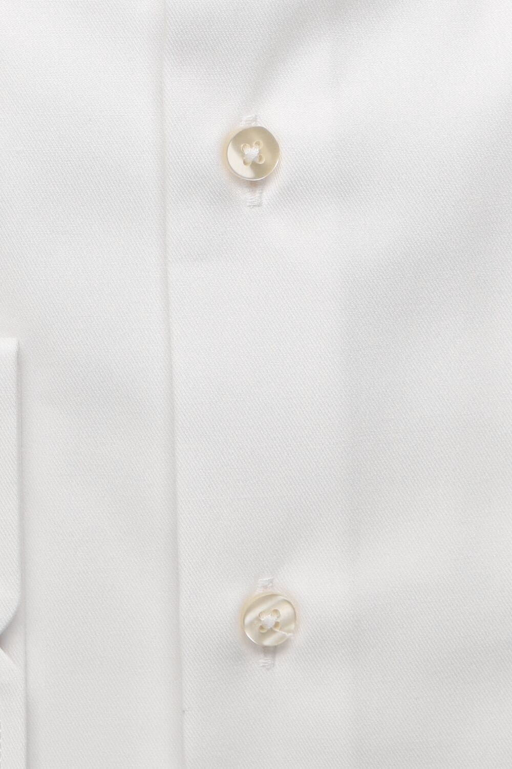 Eterna Classic White Twill Shirt White