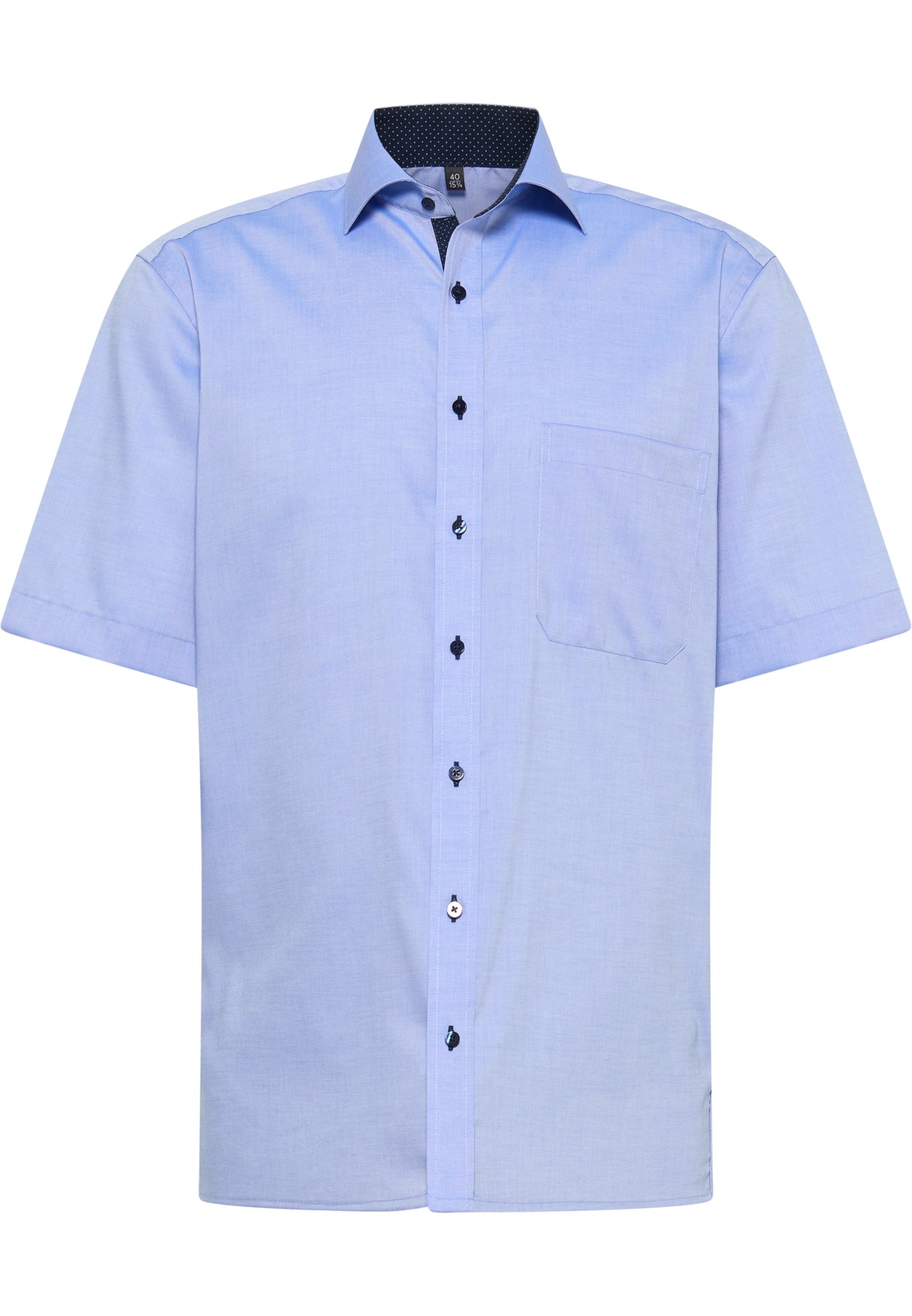 Eterna Blue Short Sleeve Shirt Blue