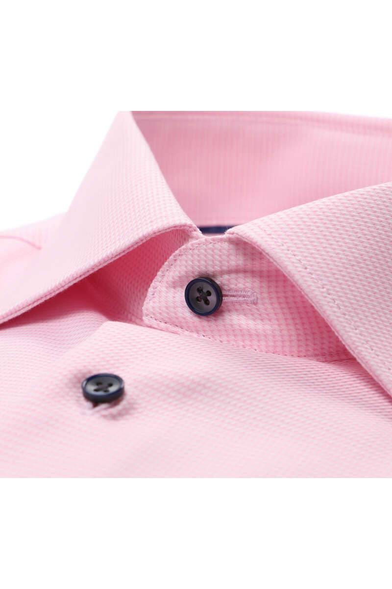 Eterna Pink Stitch Detail Shirt Pink